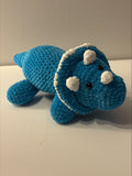 Blauwe dino - op bestelling