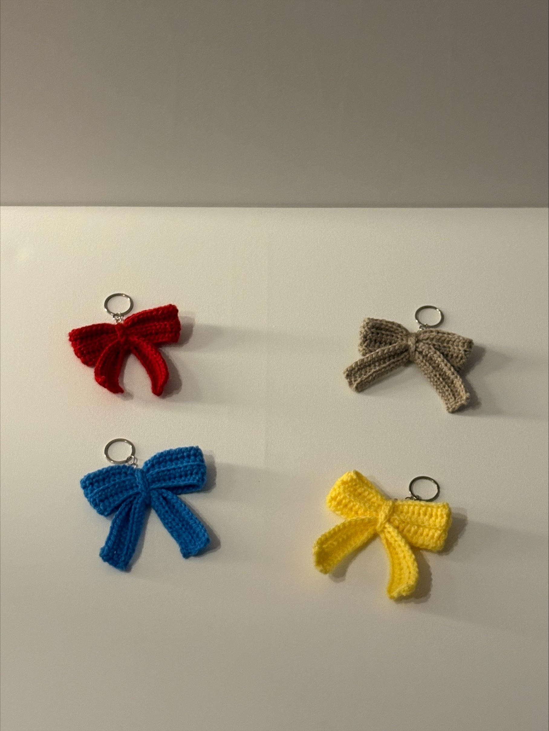 Strikjes sleutelhangers - op bestelling