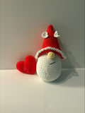 Valentijnsgnome + hart